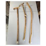 3- Handmade Walking Sticks