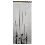 5 Fishing Rod & Reels