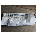 Plastic Sheeting 32" long
