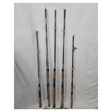 5 Fishing Rods