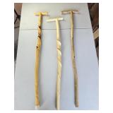 3- Handmade Walking Sticks