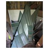 Scrap Steel Siding Pieces
