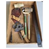 18" Saw Blades, Rollers, Plumb Bob & more
