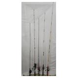 5 Fishing Rod & Reels