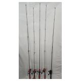 5 Fishing Rod & Reels