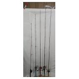 5 Fishing Rod & Reels