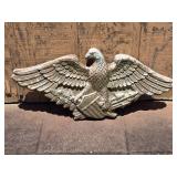 Concrete Eagle Wall Decor 32" x 15"