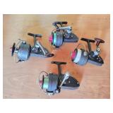 4 Vintage Fishing Reels