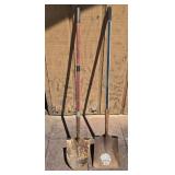 2 Shovels