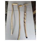 3- Handmade Walking Sticks