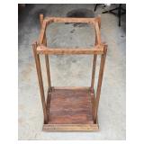 Homemade Umbrella / Cane Stand 13"x 13ï¿½"x 28"