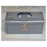 Vintage Metal Craftsman Toolbox 16"L