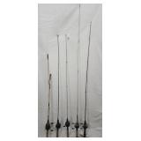 5 Fishing Rods & Reels