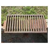 Heavy Iron Grate 23ï¿½"L 11ï¿½"W 1ï¿½" thick