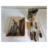 Tools, Hardware & Homemade Scoop/ Storage