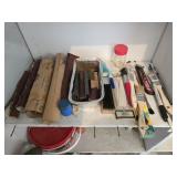 Sandpaper, Paint Brushes & More