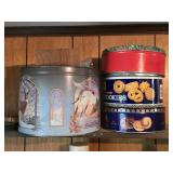Cookie Tins w/ Contents