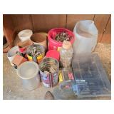 Assorted Hardware- Screws, Nails, Bolts & More.