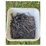 Bucket of 5" Screws