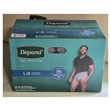 84 Large Depends Underwear