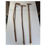 3- Handmade Walking Sticks