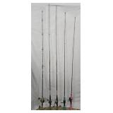 5 Fishing Rod & Reels