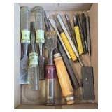 Chisels, Punches & Sharpening Stone