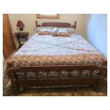 Full Size Bed w/ Coverings