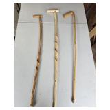 3- Handmade Walking Sticks