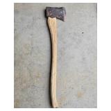 Unmarked Axe w/ Handmade 30" Handle