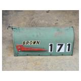 Used Metal Mailbox