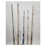 5 Fishing Rods