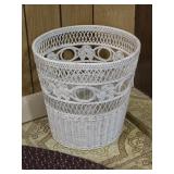 Wicker Waste Basket 10" tall