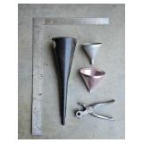 Square, Funnels & Hole Punch