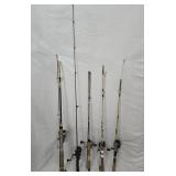5 Fishing Rod & Reels