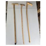3- Handmade Walking Sticks