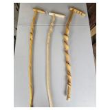 3- Handmade Walking Sticks