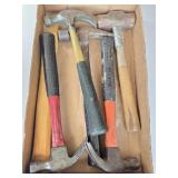 Assorted Hammers & Handle