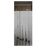 5 Fishing Rods & Reels