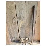 27" Chisel, Siphon Pump & Antique Belt Drive