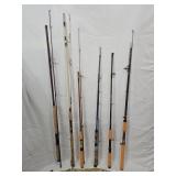 6 Fishing Rods