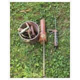 Garden Tools, Vtg Duster & Caulk Gun