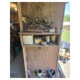 Contents of Shelves- Tools, Nails, Screws, Scrap