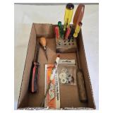 Assorted Screwdrivers,  Picks & more
