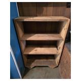 4 Tier Wooden Shelf 29"W 11"D 49"H