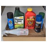 Paint, Plant / Bug Killer & Spray Bottle