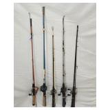 5- Fishing Rod & Reels