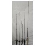 5 Fishing Rod & Reels