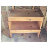 Wooden 2-Tier Shelf 24"L 12ï¿½"W 22"H