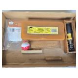 Fishing Tackle,  Screwdriver,  Poncho & Ice Pick